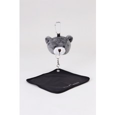 세인트앤드류스 테디베어 라운드 슈퍼 골프수건 타월, 회색, FR, 1개