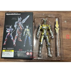 골드 컬러 가동 피규어 기계인형 조립 가능 남자아이 생일선물, 대형 메카·골든 세로 [선물 상자] 18cm 초가동