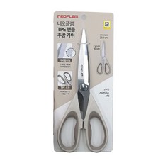 네오플램 TPE 핸들 주방 가위, 1개, 아이보리