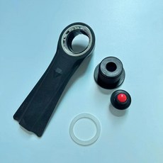 무쇠냄비용 냄비 핸들 교체용 저압 진공냄비 뚜껑 손잡이, 1개, 플라스틱 압력밸브 세트, 플라스틱 압력밸브 세트