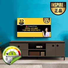 [10% 환급가전] 인스파이어 32 LED HD TV (내 방의 작은 TV 세컨 CCTV 원룸 소형 가정용 서브), 방문설치, 벽걸이형, 수도권, 81cm(32인치)