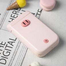 카피어랜드 미니라벨프린터 D30S 핑크돼지 라벨프린터, 단품, 단품