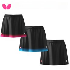 버터플라이 리노아 스커트 여성 탁구 치마 흡수속건 신축성 3컬러 52219