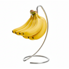 코코바움 스텐 304 바나나 걸이, 1개, 실버