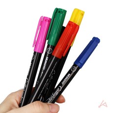 캘리그라피편지지 캘리그라피펜 캘리그라피글씨 캘리그라피북 캘리그라피소품 캘리그라피초보 캘리그라피종이 트윈 캘리그라피, 6색