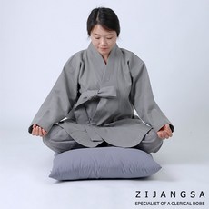 [6039] 신도용 절방석 108배방석 / 생활한복 개량한복 법복 절복 승복 절소품 한복소품, 밤색