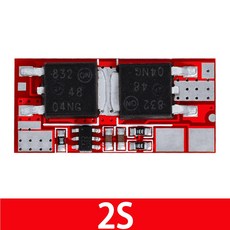 DS Q9 배터리 25A 10A 이온 모듈 4S 기판 PCM 1S PCB 보호 회로 5S BMS 3S LIPO 18650 충전기 2S, 2s bms 10a 8.4v, 1개