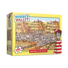 직소퍼즐 월리를찾아라 아즈텍에서의 마지막 날 1000피스 AL3302, 없음, 1개