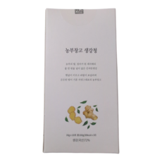 韓國原裝 農夫倉庫 黃金生薑茶 - 養生薑汁飲品, 2個, 100ml