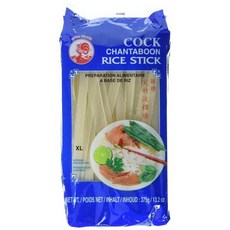 Cock 콕 쌀국수 10mm 1등급 1개입 375g, 375 g (1er Pack), 1, 1개