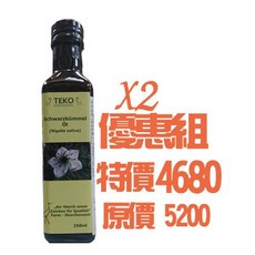 鸛巢 黑種草油 TEKO合作農場 2瓶優惠組, 1個