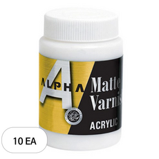 알파색채 매트바니쉬, 500ml, 10개