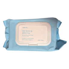식물나라 제주 탄산수 딥 클렌징티슈, 80매입, 1개