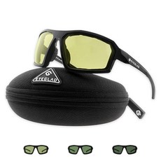 EYEGLAD REV Z87 파워스포츠 모터사이클 라이딩 고글 포토크로믹 UV400 스포츠 선글라스 안전 안경, Cyber Yellow, 1개