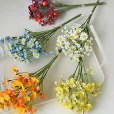 조화장식 카모마일 1P 조화 인조꽃 인테리어 소품20260502EA, 02.레드