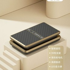 진동운동기 바디슬리머 마사지 덜덜이 실내 홈트 기구, D. 3 업그레이드된 패션 지방 쉐이킹 머신 샴페인 골