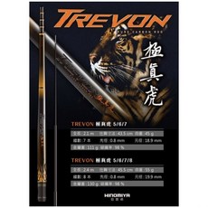 TREVON 漁鄉 極真虎 蝦竿, 黑色