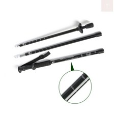 후니곳간 3단 길이조절 경량 등산스틱135cm 블랙 여성등산스틱