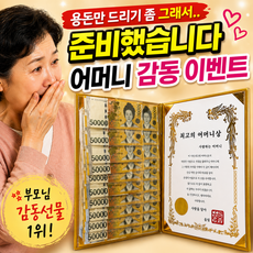 리마인들 부모님 용돈 상장 감사 생신, 1개, 최고의 어머니상