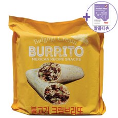 코스트코 풍국면 불고기크림 브리또 + 더메이런알콜티슈, 6개, 125g