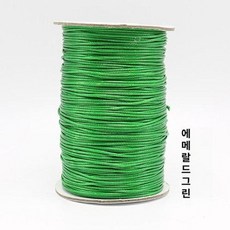 블라인드줄 나일론 교체 그린 와이어 블라인드끈, 에메랄드그린 1mm