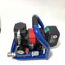 無刷無油氣泵 小型充氣泵 空壓機 木工高壓便攜戶外空氣壓縮機, 1個, 泉有款裸機（無電池充電器）