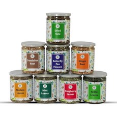 Yogi's Gift® Moringa Leaves Loose 0.5kg(1파운드) | 차를 만들고 샐러드에 뿌려 갈아서 사용하세요 | 100% 천연 모링가 잎만 줄기 없음, Brewbliss 루스 리프 티 세트