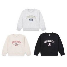 탑텐 키즈 더블니트 레터링 맨투맨맨투맨MKE1TR2201 182150