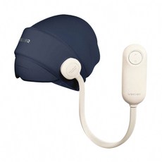 USKI 日本涼介 頭部按摩器 R1 旗艦款 仿人手按摩 舒緩頭部, R1頭部按摩器, 沈穩墨藍