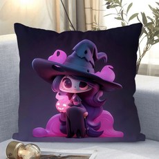 애니 캐릭터 소파쿠션 양면 소파 쿠션 솜 포함 세탁가능 고탄력 애니팬 필수 캐릭터 침실 거실 사무실 겸용 애니팬용 세탁가능 고탄력 트렌디한 스타일, KAG-7, 40 x 40CM (솜포함 양면쿠션)