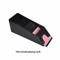 카드셔플기 포커 블랙잭 딜러 기계 전문 라이센스 머신 디럭스 텍사스 플레잉 카드 홀더 14 데크 플라스틱, 02  14, 1개