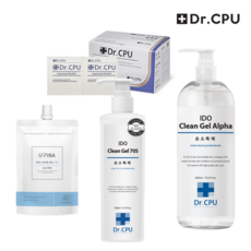 70% 알콜함유 확인 세균박멸 Dr CPU 클린겔 손소독제 리필 알콜스왑 알콜솜 대량구매환영, 300ml, 1개