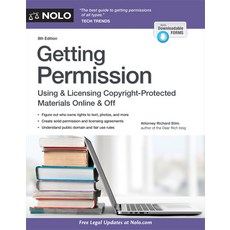 (영문도서) Getting Permission: Using & Licensing Copyright-Protected Materials Online & Off Paperback, NOLO, English, 9781413330076