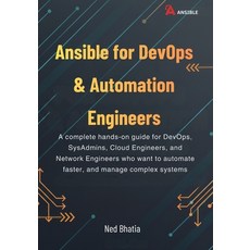 (영문도서)Ansible for DevOps & Automation Engineers: A complete hands-on guide for DevOps ... Paperback, Independently Published, English, 9798275428537