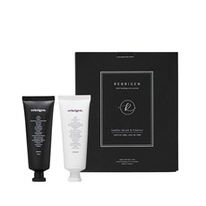 REBRIGEN皮革清潔保養套裝，手袋清潔劑及精華液，溫和清潔滋養，恢復皮革光澤, 2個, 30ml