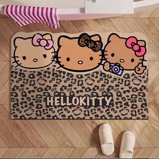 란틴 욕실 발매트 규조토 미끄럼방지매트 화장실 주방 발매트 미끄럼방지 패드 베란다 바닥매트 브라운 고양이, 브라운 D, 1개