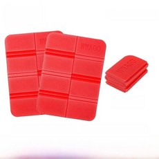 폼 캠핑 매트 휴대용 야외 시트 쿠션 방습 방수 잔디밭 야생 여행용, 24. 20 off 레드 색상 1+1 행사