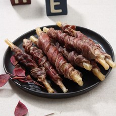 힐링펫 반려견 수제간식 오리갈비껌 (5P) 2팩 구성, 1세트, 100g