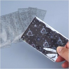 마니파라요 10P 투명 포토 슬리브 57x88mm 포카슬리브, 홀로그램