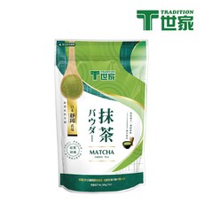T世家 抹茶粉 日式正宗 靜岡原料直送, 1個, T世家日式正宗抹茶粉-200g