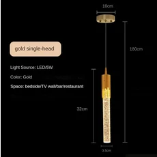 모던 심플 크리스탈 천장 램프 천장 샹들리에 식당 거실 침실 복도 장식 LED 조명 실내 조명, 01 gold A_02 차가운 흰색