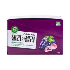 서주 젤리인젤리 포도 23g 12입, 276g, 1개