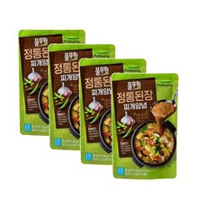 풀무원 정통된장찌개양념, 4개, 130g