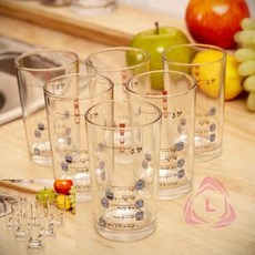 칼라 소맥잔 6P 소맥컵 소주맥주잔