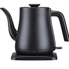 전기 자동 물 디스펜서 충전식 탁상용 정량 흡수 펌프, 블랙 316 전기 주전자 1L, 기본 색상