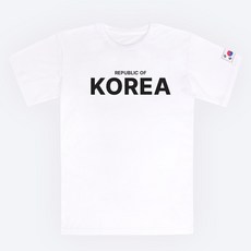 REPUBLIC OF KOREA 쿨링 반팔 티셔츠 RT002 - 헬스 운동 응원 기능성 드라이핏 쿨소재 스포츠