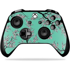 마이크로소프트 Xbox One X 컨트롤러와 호환되는 마이티스킨 스킨 - 벚꽃나무 | 보호 내구성 독특한 비닐 랩 커버 | 쉽게 적용 제거 및 스타일 변경 가능 | 미국산