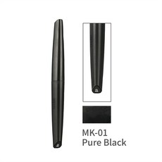DSPIAE 소프트 팁 아크릴 수성 마커 퓨어 블랙 MK-01, 1개, MK-01 퓨어 블랙