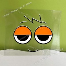 스프렁키스 전사 스티커 만화 비닐 크리스탈 라벨 양각 데칼 자가 접착 방수 컵 병 선물용, 1개, 18. JZHZ140