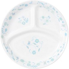OGISO 17261310B100 사라사 핑크 도시락 접시(식기 금고 및 전자레인지 금고) 핑크 M, Sarasa Blue